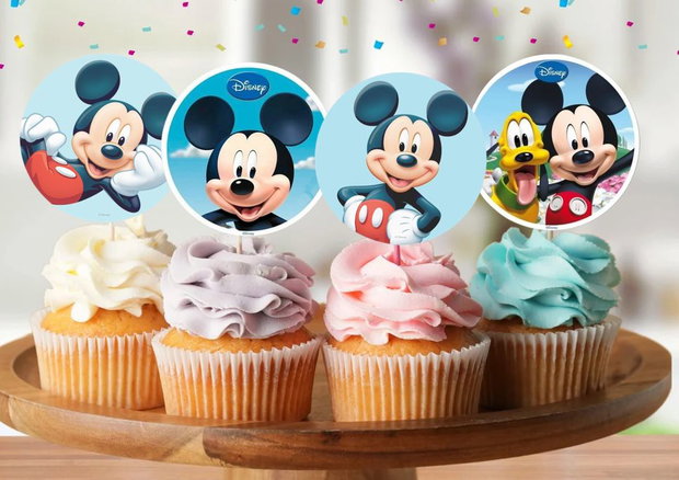 Toppere rotunde Mickey Mouse