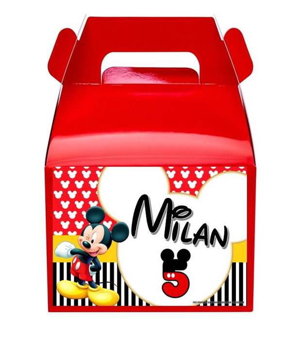 Etichete rotunde Mickey mouse