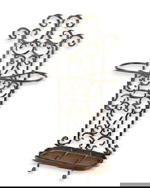 Suport umbrele antik brown