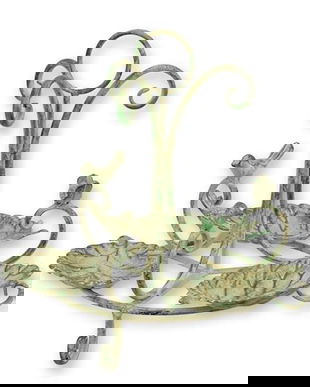 Hranitor pasari antik green