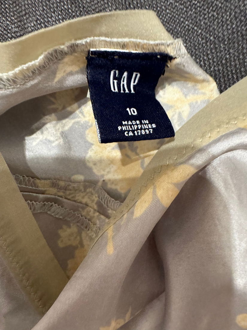 FUSTA GAP MATERIAL SATINAT  MARIME 10