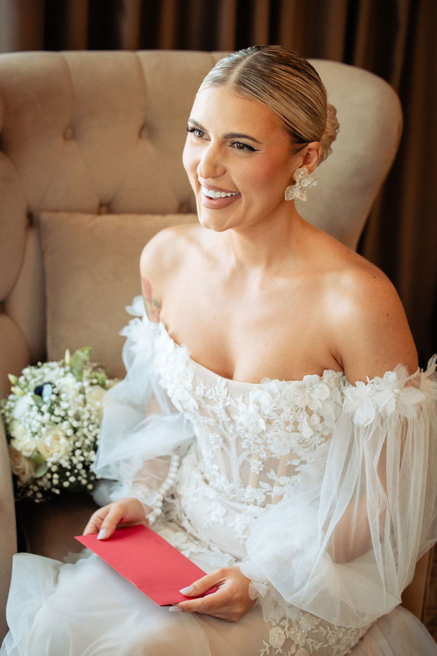 ALINA - Cercei florali cu cristale