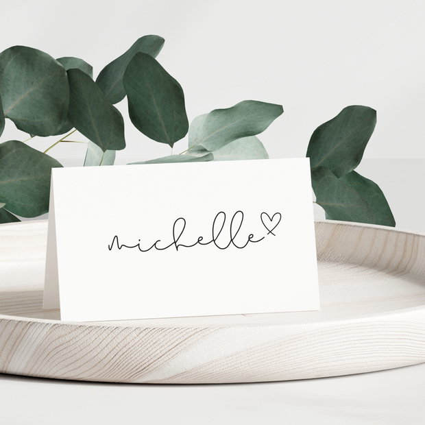 Carduri cu Nume Pentru Masa ,Place Card Nunta, Botez, Petrecere