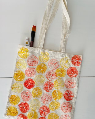 Tote bag Lămâi și Grapefruit