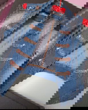 vesta blugi deosebita Sixte jeans dame S/M