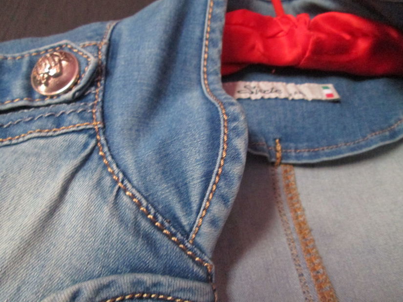 vesta blugi deosebita Sixte jeans dame M/L