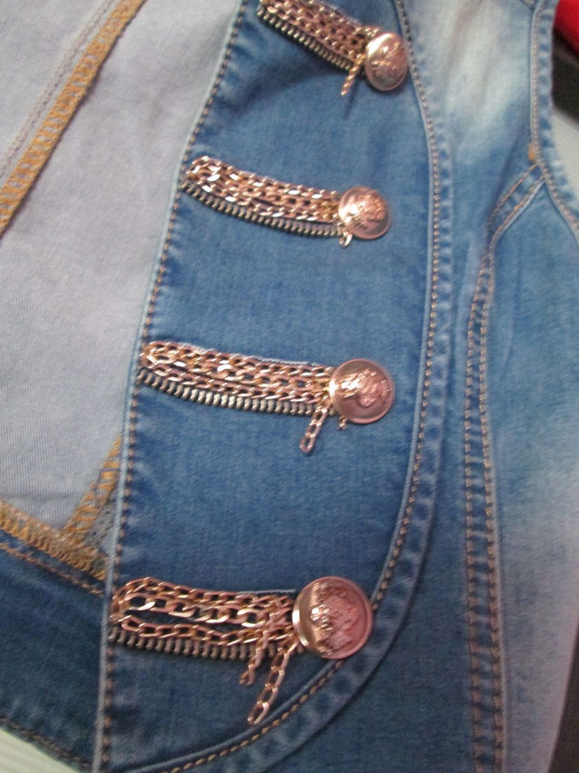 vesta blugi deosebita Sixte jeans dame M/L