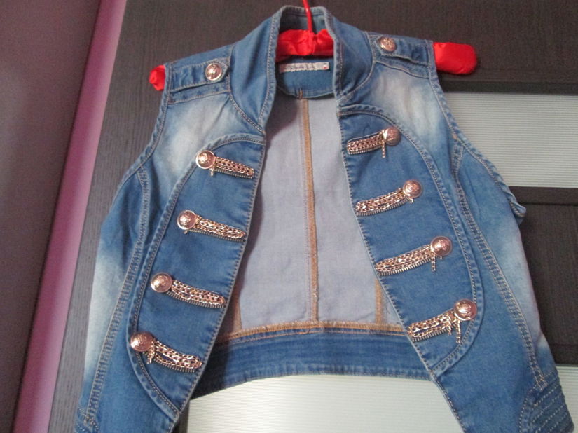 vesta blugi deosebita Sixte jeans dame M/L