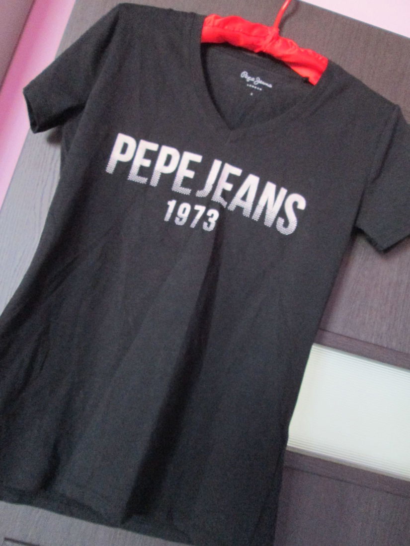 tricou negru fete Pepe Jeans London S