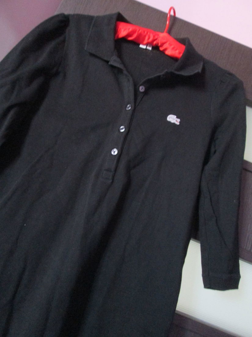 bluza neagra Lacoste fete 40