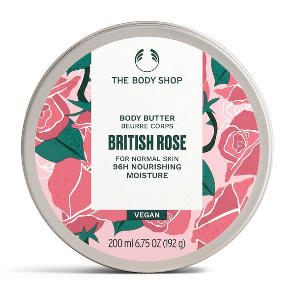Unt Hrănitor de Corp The Body Shop British Rosem 200 ml