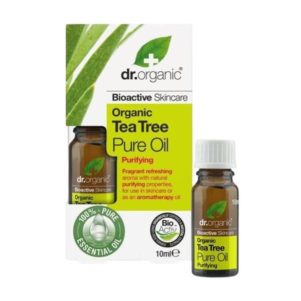 Ulei esential pur Antiseptic Bio Extract de Arbore de Ceai Dr.Organic, 10 ml