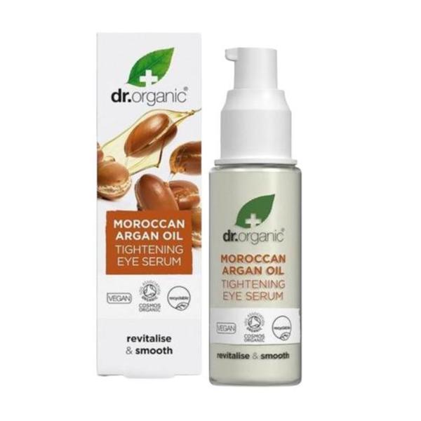 Ser antirid pentru ochi bio Argan Dr.Organic, 30 ml