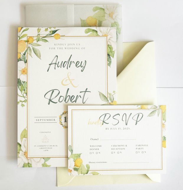 Invitatie de Nunta Model Italy