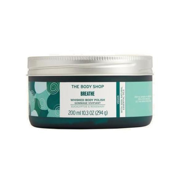 Exfoliant pentru Corp Breathe The Body Shop, 200 ml