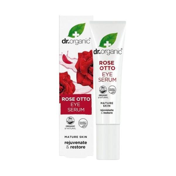 Ser Anti Aging Bio Trandafiri Dr.Organic, 15 ml