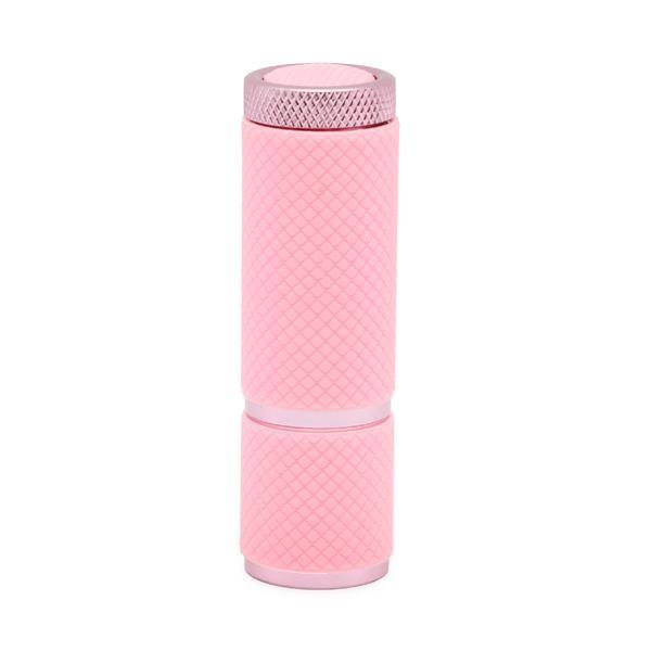 Lampa pentru unghii LED/UV, lanterna, 9 becuri, pink