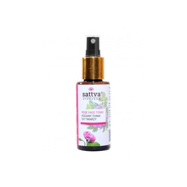 Apa florala de trandafir -  Sattva Ayurveda, 100 ml