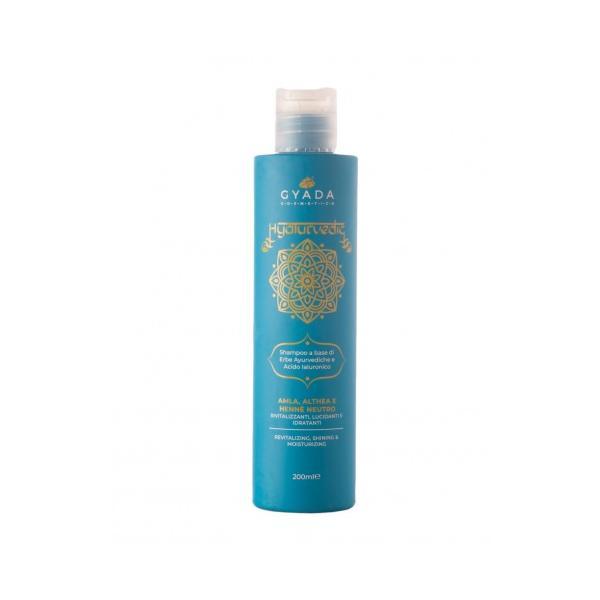 Sampon hidratant cu acid hialuronic, amla si cassia, Hyalurvedic Gyada, 200 ml