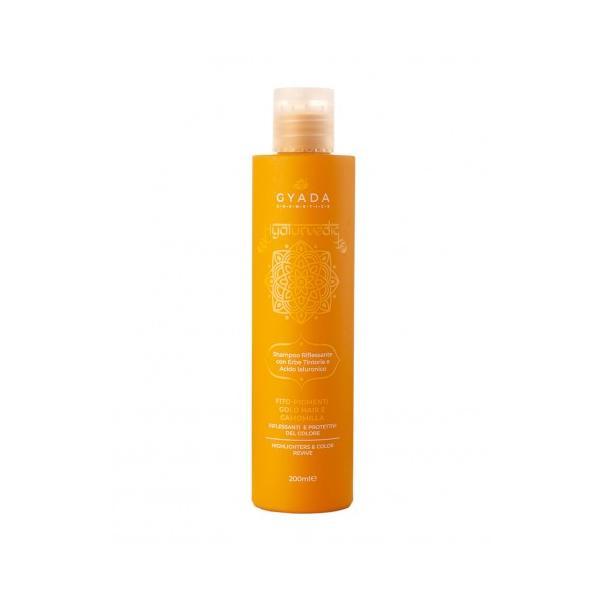 Sampon revitalizare culoare par blond, Hyalurvedic Gyada, 200 ml