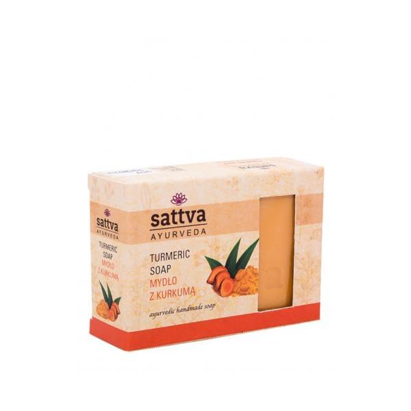 Sapun cu glicerina si turmeric, &ndash; Sattva Ayurveda, 125gr