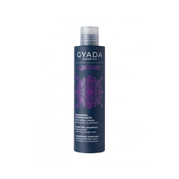 Sampon purificator cu neem si acid hialuronic, - Hyalurvedic Gyada, 200 ml
