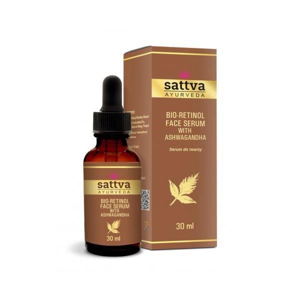 Ser cu retinol si ginseng indian, &ndash; Sattva Ayurveda, 30 ml