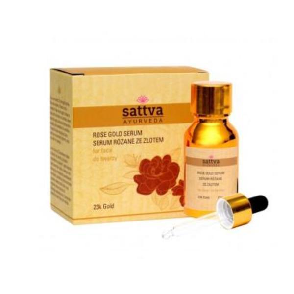 Ser de fata cu aur, &ndash; Sattva Ayurveda, 15 ml