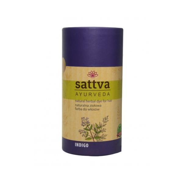 Vopsea Henna Indigo, 150gr &ndash; Sattva Ayurveda