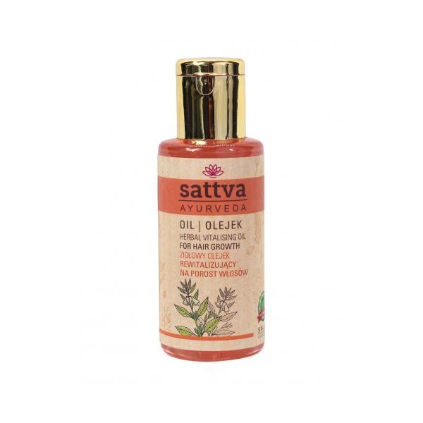 Ulei pentru cresterea parului, &ndash; Sattva Ayurveda, 100 ml