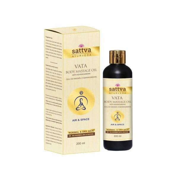 Ulei masaj Vata, &ndash; Sattva Ayurvedam, 200 ml