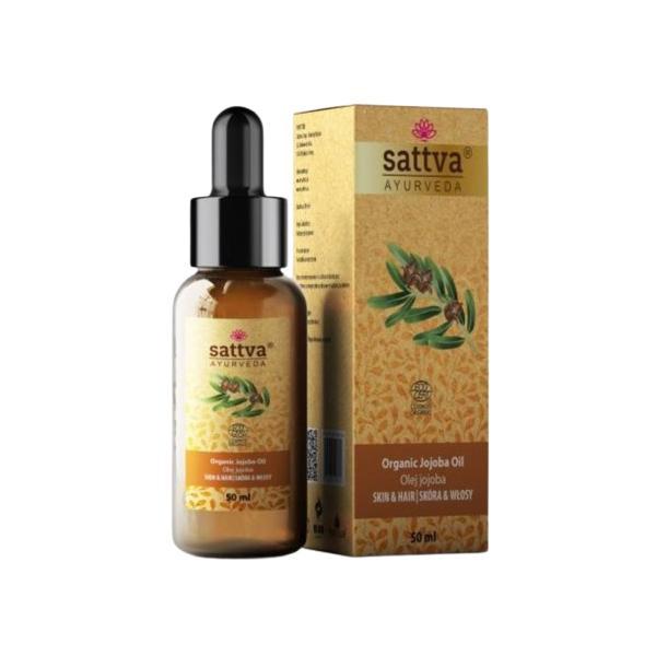 Ulei de jojoba organic, &ndash; Sattva Ayurveda, 50 ml