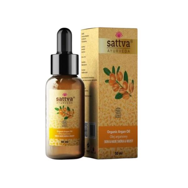 Ulei de argan organic, &ndash; Sattva Ayurveda, 50 ml