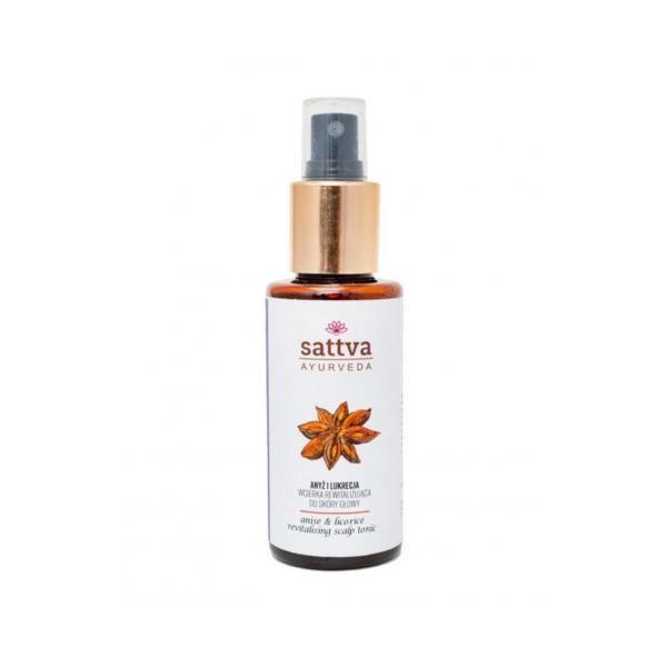 Tonic revitalizant pentru par, &ndash; Sattva Ayurveda, 100 ml