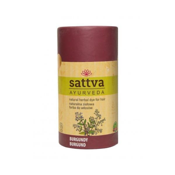 Vopsea de par Roscat Burgundy, &ndash; Sattva Ayurveda, 150 g