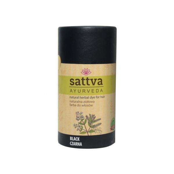 Vopsea Henna Negru, &ndash; Sattva Ayurveda, 150 g
