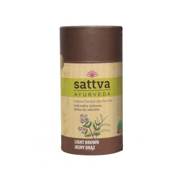 Vopsea Saten Deschis, &ndash; Sattva Ayurveda, 150 g