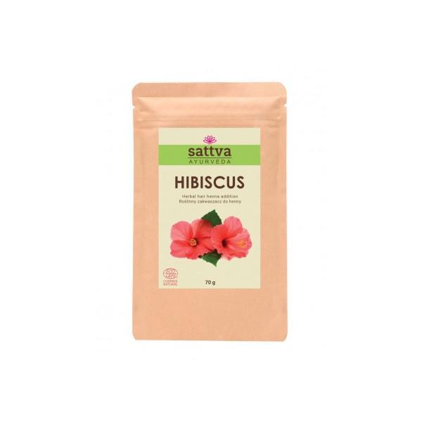 Pudra de hibiscus, &ndash; Sattva Ayurveda, 70 g