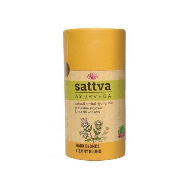 Vopsea de par Blond Inchis, &ndash; Sattva Ayurveda, 150 g