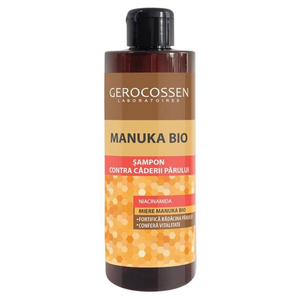 Sampon Contra Caderii Parului - Gerocossen Manuka Bio, 400 ml