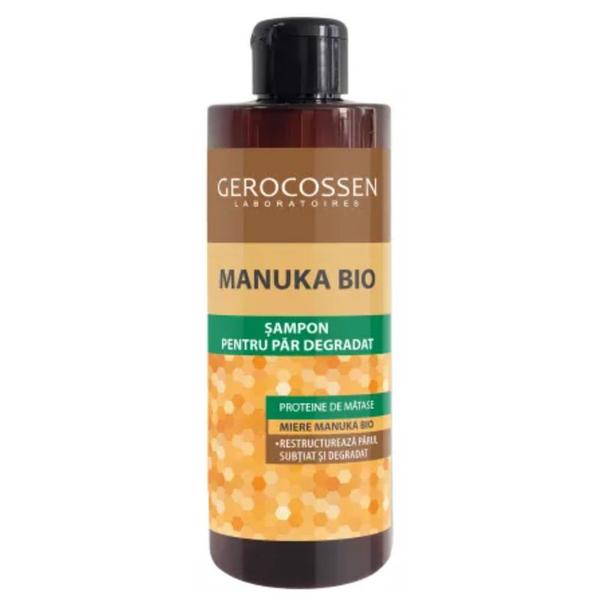 Sampon pentru Par Degradat - Gerocossen Manuka Bio, 400 ml