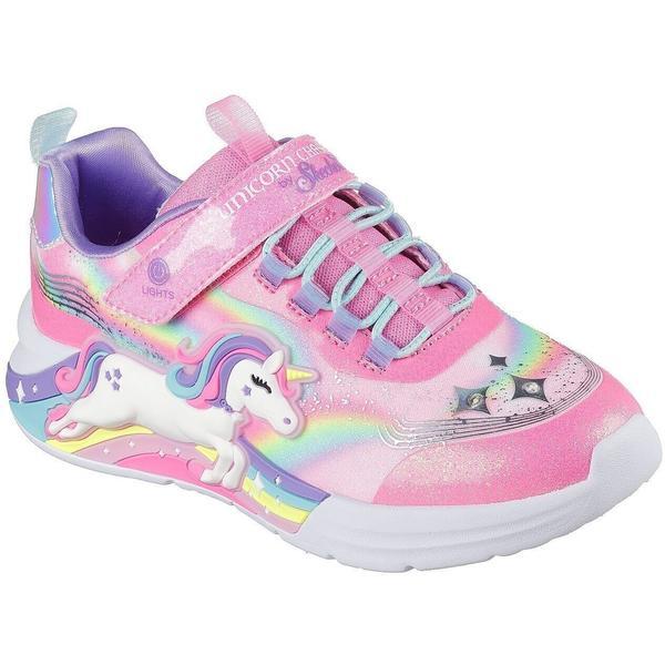 Pantofi sport copii Skechers Unicorn Chaser 302298L-PKMT, 29, Roz