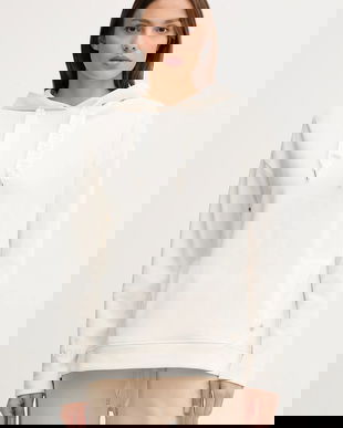 Joop! bluza culoarea roz, cu glugă, neted