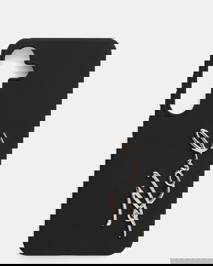 Karl Lagerfeld husă pentru telefon Samsung Galaxy S25 culoarea negru, KLHCS25SSCMSMVK