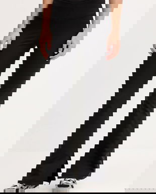 Dkny colanți culoarea negru, uni, DP5P3387