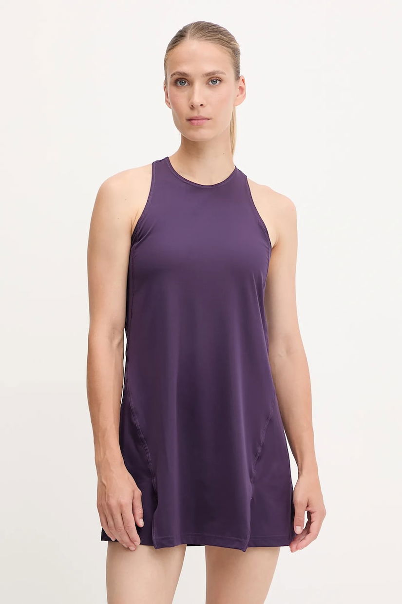 adidas Performance rochie sport TENNIS CLUB culoarea violet, mini, evazați, JM4708