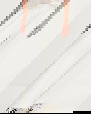 adidas pantaloni de trening All SZN culoarea bej, uni, JV9896