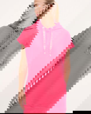 Dkny rochie culoarea roz, mini, drept, DP5D4908