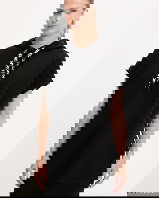 Dkny rochie culoarea negru, mini, drept, DP5D4908