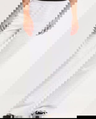 Dkny pantaloni de trening culoarea gri, melanj, DP5P3601